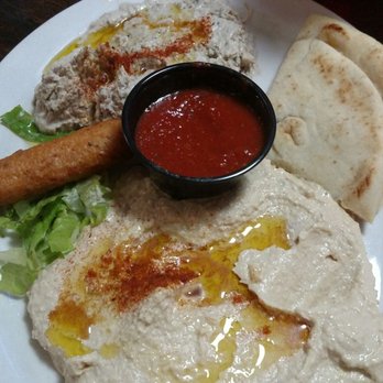 Little Sicily - Sicily sampler (babagaoush, hummus, fried mozzarella sticks) - Mediterranean Near Me - Beckley, West Virginia Little Sicily - Sicily sampler (babagaoush, hummus, fried mozzarella sticks) - Mediterranean Near Me - Beckley, West Virginia