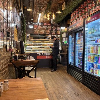 Champion Pizza - Inside - Pizza Near Me - New York, New York Champion Pizza - Inside - Pizza Near Me - New York, New York