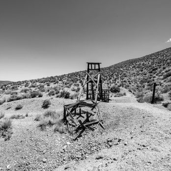 Sunset Mine and Cabin Abandoned - Landmarks & Historical Buildings Near Me - Death Valley, California
