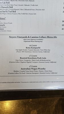 Menu photo 4 Goen Dining + Bar Kailua, HI