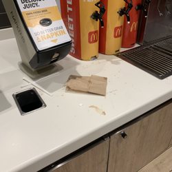 McDonald's - Nasty drink area sticky and gross
