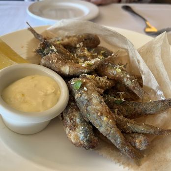 Scoma's Restaurant - Anchovies! Plump, fresh, perfectly fried! - Seafood Near Me - San Francisco, California Scoma's Restaurant - Anchovies! Plump, fresh, perfectly fried! - Seafood Near Me - San Francisco, California