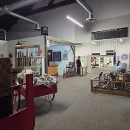 Museum exhibits.