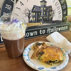 Sleepy Coffee Too - Their quiche and witches brew was delicious