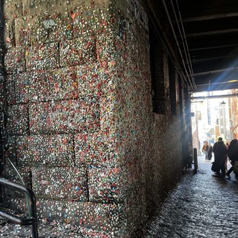 The Gum Wall - there she is - Local Flavor Near Me - Seattle, Washington