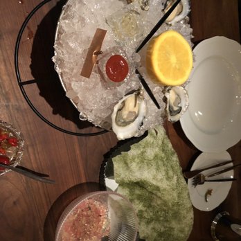 Angler - Shigoku oysters and tuna jelly - Seafood Near Me - San Francisco, California