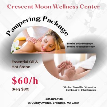 Crescent Moon Wellness Center - Massage Near Me - Braintree, Massachusetts