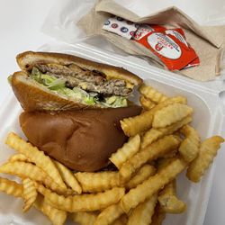 AJs Restaurant - Double Bacon Cheeseburger