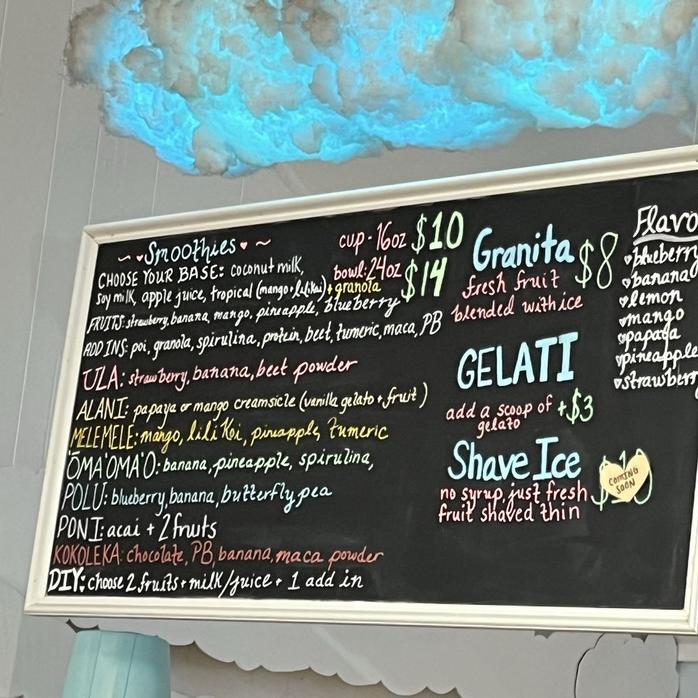 Nicoco - Menu - Gelato Near Me - Hilo, Hawaii Nicoco - Menu - Gelato Near Me - Hilo, Hawaii