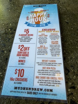 Menu photo 2 MudHen Brewing Company Wildwood, NJ Menu photo 2 MudHen Brewing Company Wildwood, NJ