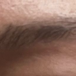 Right eyebrow