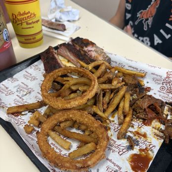Arthur Bryant's Barbeque - Sorry we just dug in and before I knew it I had forgotten to take a pic. But here is what was left at that point. Everything was so good! - Barbeque Near Me - Kansas City, Missouri Arthur Bryant's Barbeque - Sorry we just dug in and before I knew it I had forgotten to take a pic. But here is what was left at that point. Everything was so good! - Barbeque Near Me - Kansas City, Missouri