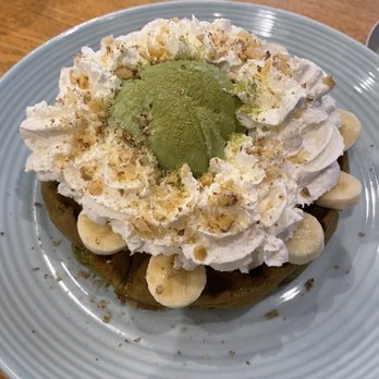 Cocohodo - Green Tea Waffle - Desserts Near Me - Sunnyvale, California