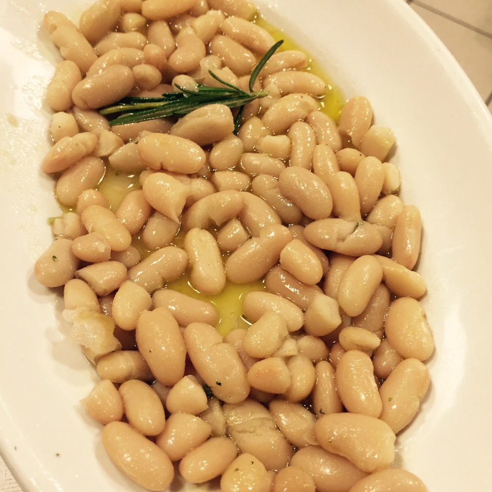 White bean and oil White bean and oil