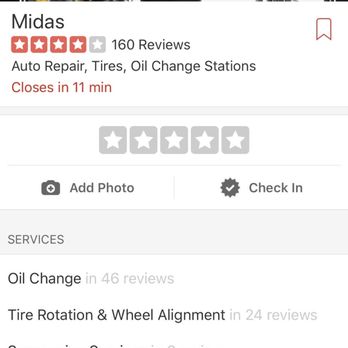 Midas - Showing the time I showed up - Auto Repair Near Me - San Diego, California