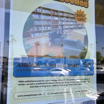Manga Lounge - $4 per hour first visit (Aug 2026) - Comic Books Near Me - Monterey Park, California
