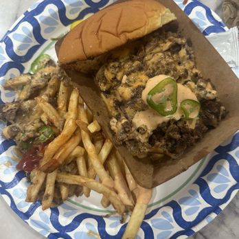 Double N Up - Philly Sandwich & Philly Fries! - Burgers Near Me - Los Angeles, California