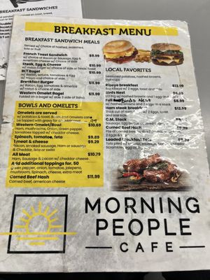 Menu photo 1 Morning People Cafe Madison, IN Menu photo 1 Morning People Cafe Madison, IN