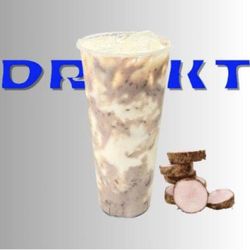 DrinkT - Taro & Rice Mochi Fresh Milk 芋泥米麻薯鲜牛乳