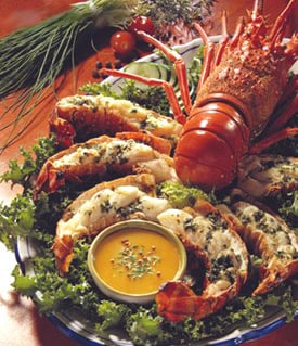 Lobster and shrimp! - Our menus reflect our belief in using the freshest ingredients and the most seasonal fruits, meats and vegetables. We take pride in our capacity to bring these components together in dishes that are both delicious and beautiful to behold.
