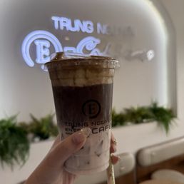 My absolutely fav drink in the entire world. Pandan Hojicha or pistachio hojicha latte with grass jelly