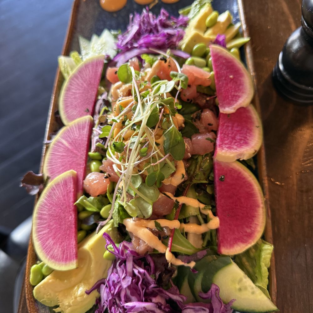Hotel Sutter Restaurant - Ahi Poke salad - New American Near Me - Sutter Creek, California Hotel Sutter Restaurant - Ahi Poke salad - New American Near Me - Sutter Creek, California