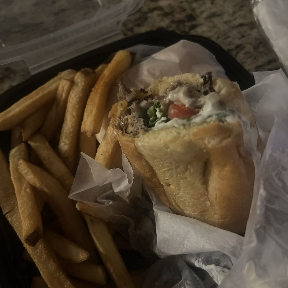 Bob & Edith's Diner - Steak 'n Cheese Sub with fries - Diners Near Me - Alexandria, Virginia Bob & Edith's Diner - Steak 'n Cheese Sub with fries - Diners Near Me - Alexandria, Virginia