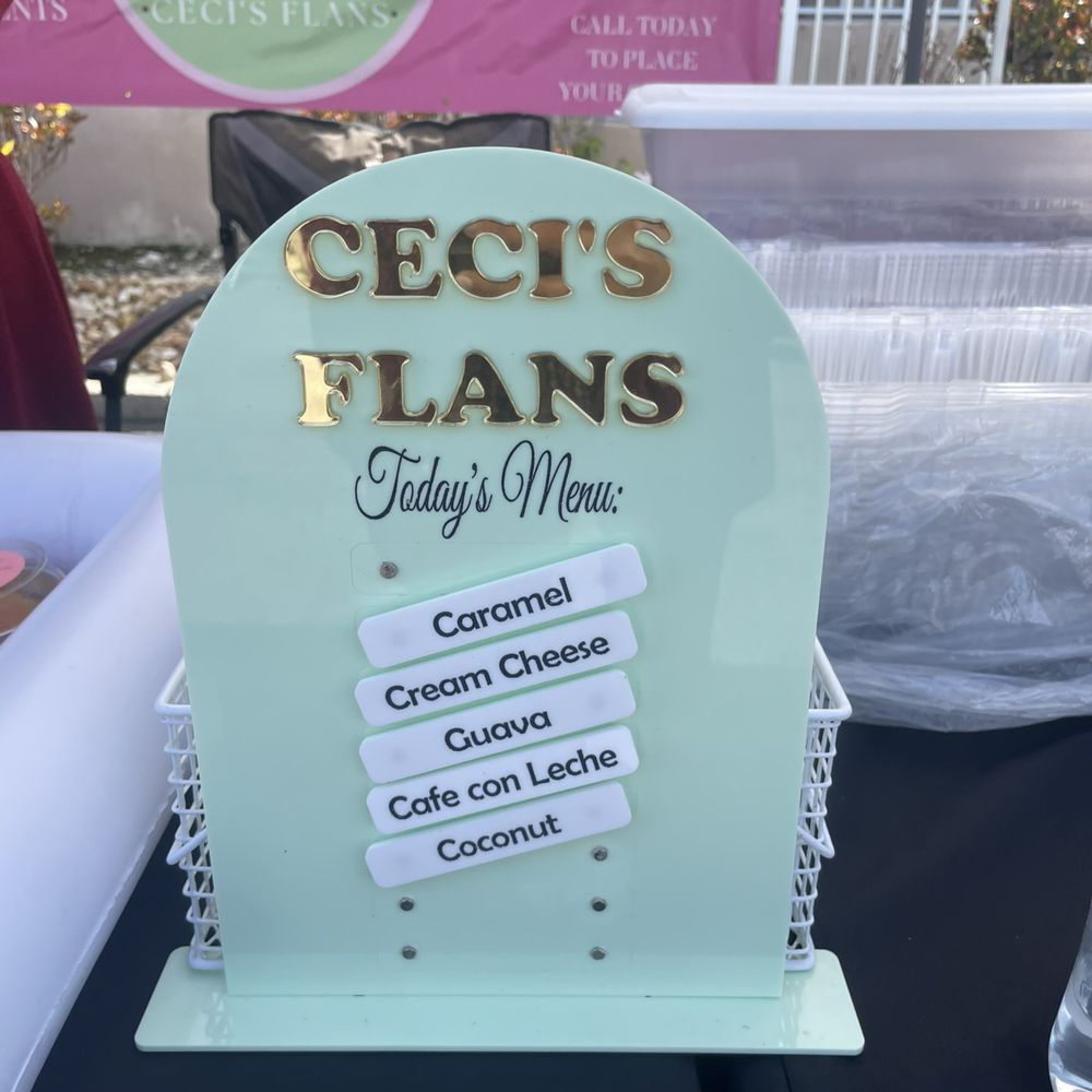 Ceci’s Flans - Flan - Desserts Near Me Ceci’s Flans - Flan - Desserts Near Me