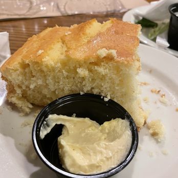 Marie Callender's - Delicious fresh warm corn bread with honey butter - American Near Me - Monterey Park, California