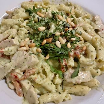 Red Gravy - Campanelle Chicken Pesto - Italian Near Me - Colorado Springs, Colorado Red Gravy - Campanelle Chicken Pesto - Italian Near Me - Colorado Springs, Colorado