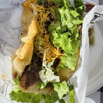 The Fry Bread House - The combo taco - American Near Me - Phoenix, Arizona The Fry Bread House - The combo taco - American Near Me - Phoenix, Arizona