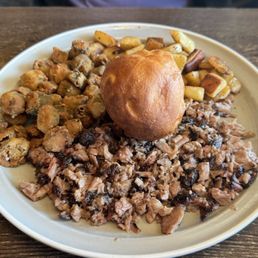 Chopped Brisket Sandwich