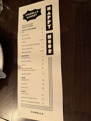 Menu photo 5 Fiorella - Sunset San Francisco, CA Menu photo 5 Fiorella - Sunset San Francisco, CA