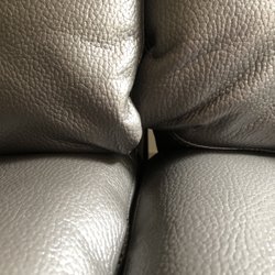 The Brick - Cushion was not stuffed properly and you can see my wall through my couch