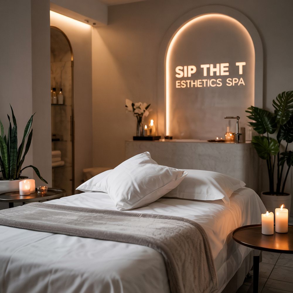Sip The T Esthetics Logo