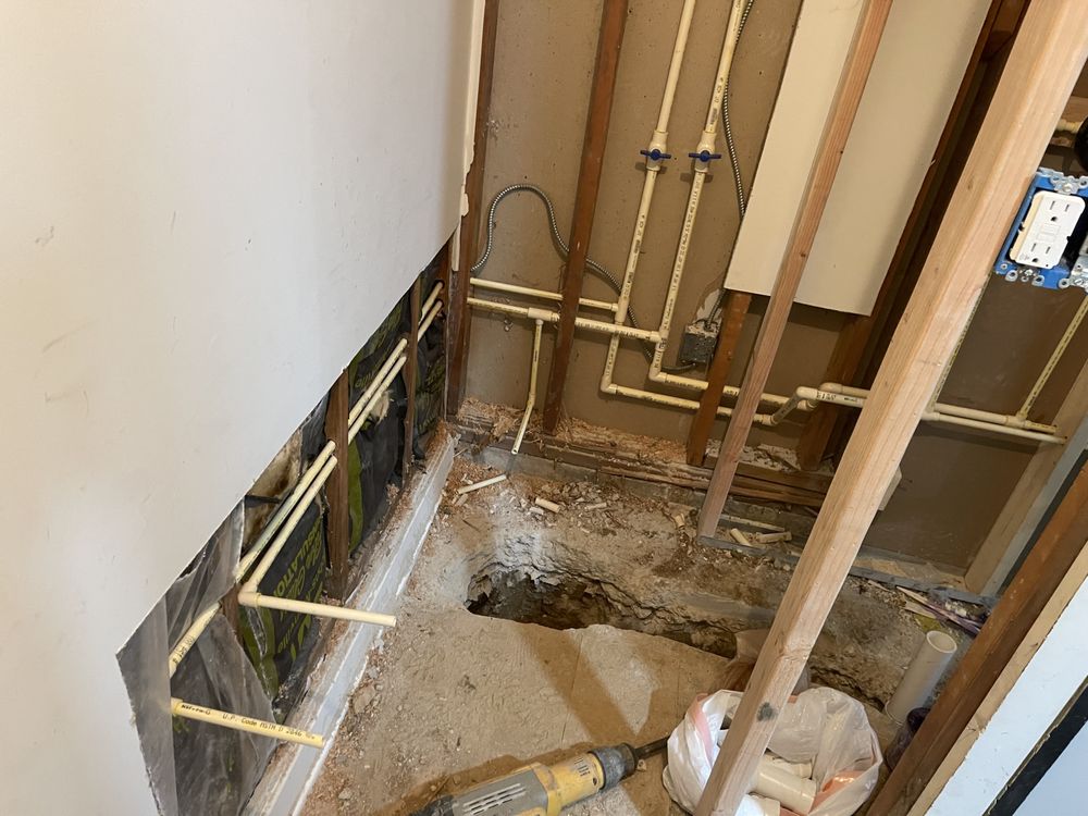 Slide of Marcia Excavating