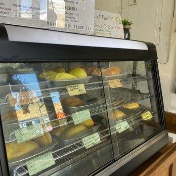 La Morena - a display case filled with pastries - Cafes Near Me - Toronto, Ontario