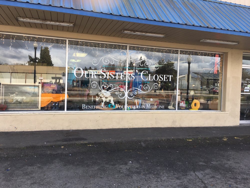 OUR SISTERS CLOSET Updated March 2025 4245 Franklin Blvd, Eugene, Oregon Thrift Stores