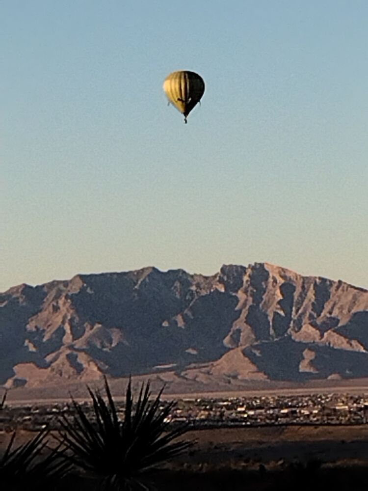 Las Vegas Balloon Rides - vineyard in Pahrump, NV