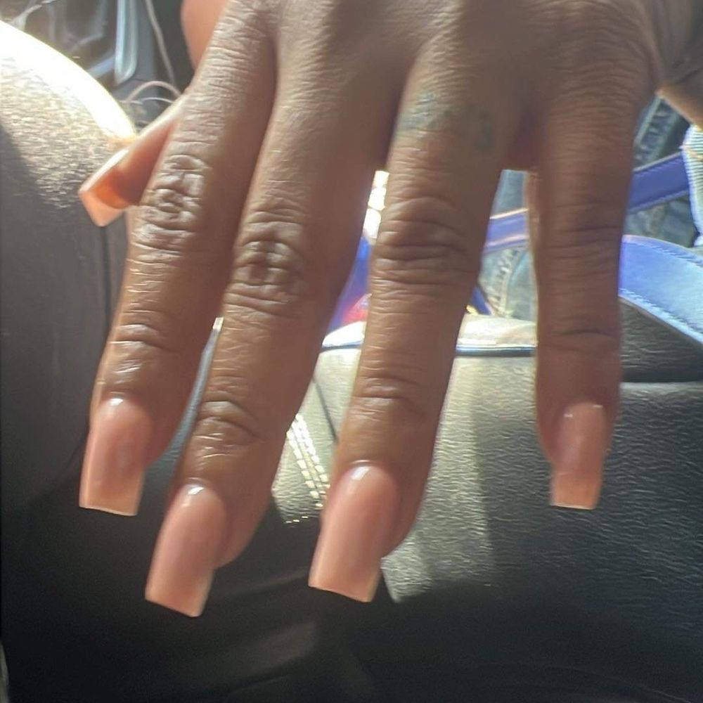 First pic is a $65 FILL...second pic is a $65 dollar full set...last pic is a $70 full set! First pic is a $65 FILL...second pic is a $65 dollar full set...last pic is a $70 full set!