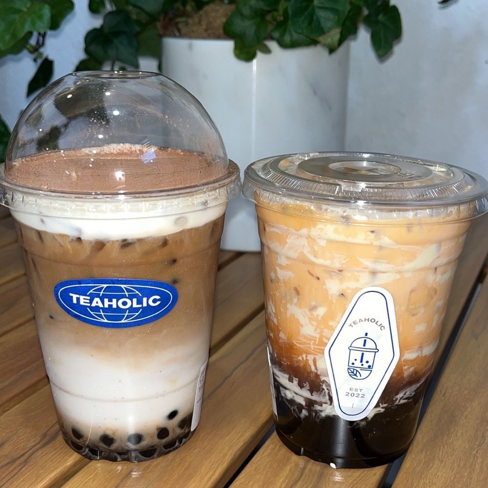 Teaholic - Tiramisu latte & Thai brûlée tea - Bubble Tea Near Me - Cambridge, Massachusetts Teaholic - Tiramisu latte & Thai brûlée tea - Bubble Tea Near Me - Cambridge, Massachusetts