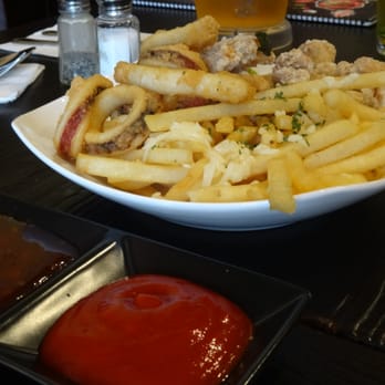 Super Pan - Appetizer Combo w/ Fried Calamari, Chicken Karaage, Garlic Fries - Teppanyaki Near Me - San Francisco, California Super Pan - Appetizer Combo w/ Fried Calamari, Chicken Karaage, Garlic Fries - Teppanyaki Near Me - San Francisco, California