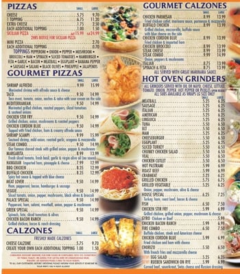 Menu photo 2 Park Ave Pizza Woonsocket, RI