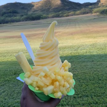 Diamond Head State Monument - Pineapple dole whip! Yummy! - Parks Near Me - Honolulu, Hawaii