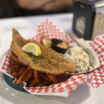 Angry Crab Shack - Catfish Basket with sweet potato fries and coleslaw - Seafood Near Me - Henderson, Nevada Angry Crab Shack - Catfish Basket with sweet potato fries and coleslaw - Seafood Near Me - Henderson, Nevada