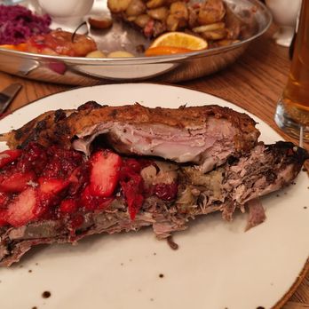 Czarna Kaczka - One-half of the roasted duck - Polish Near Me - Kraków, Massachusetts Czarna Kaczka - One-half of the roasted duck - Polish Near Me - Kraków, Massachusetts