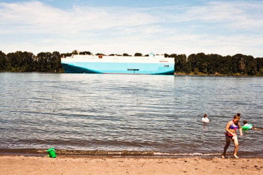 Collins Beach (clothing optional) by null