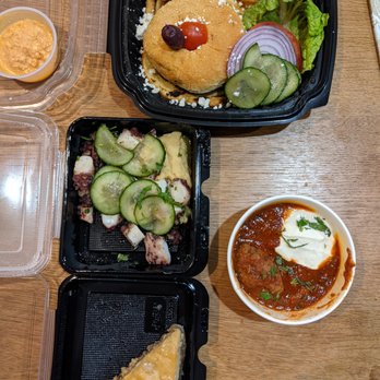 Avli Taverna - octopus, meatballs, avli burger, and baklava - Greek Near Me - Chicago, Illinois