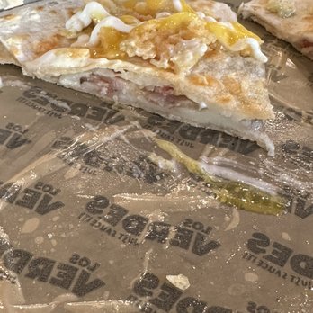 Los Verdes 88 - Quesadilla with Steak and Bacon - Colombian Near Me - Miami, Florida Los Verdes 88 - Quesadilla with Steak and Bacon - Colombian Near Me - Miami, Florida