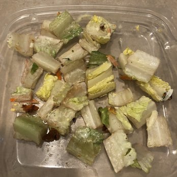 Chick-fil-A - Salad was mostly brown lettuce stems. - Fast Food Near Me - Houston, Texas Chick-fil-A - Salad was mostly brown lettuce stems. - Fast Food Near Me - Houston, Texas